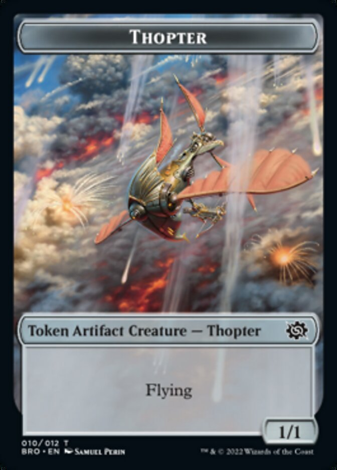 Thopter Token [The Brothers' War Tokens] | Red Riot Games CA