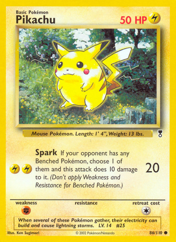 Pikachu (86/110) [Legendary Collection] | Red Riot Games CA