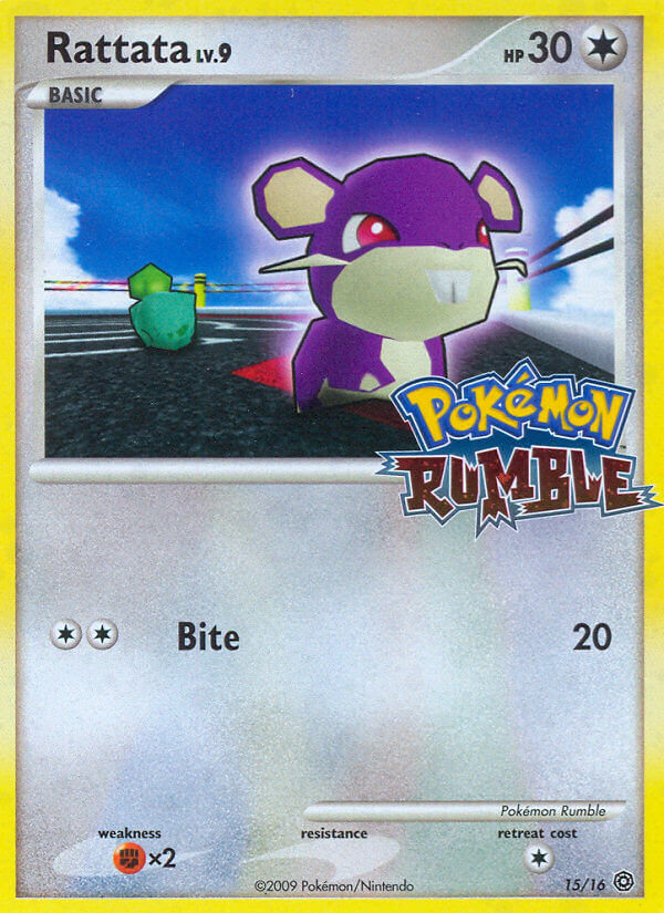 Rattata (15/16) [Pokémon Rumble] | Red Riot Games CA