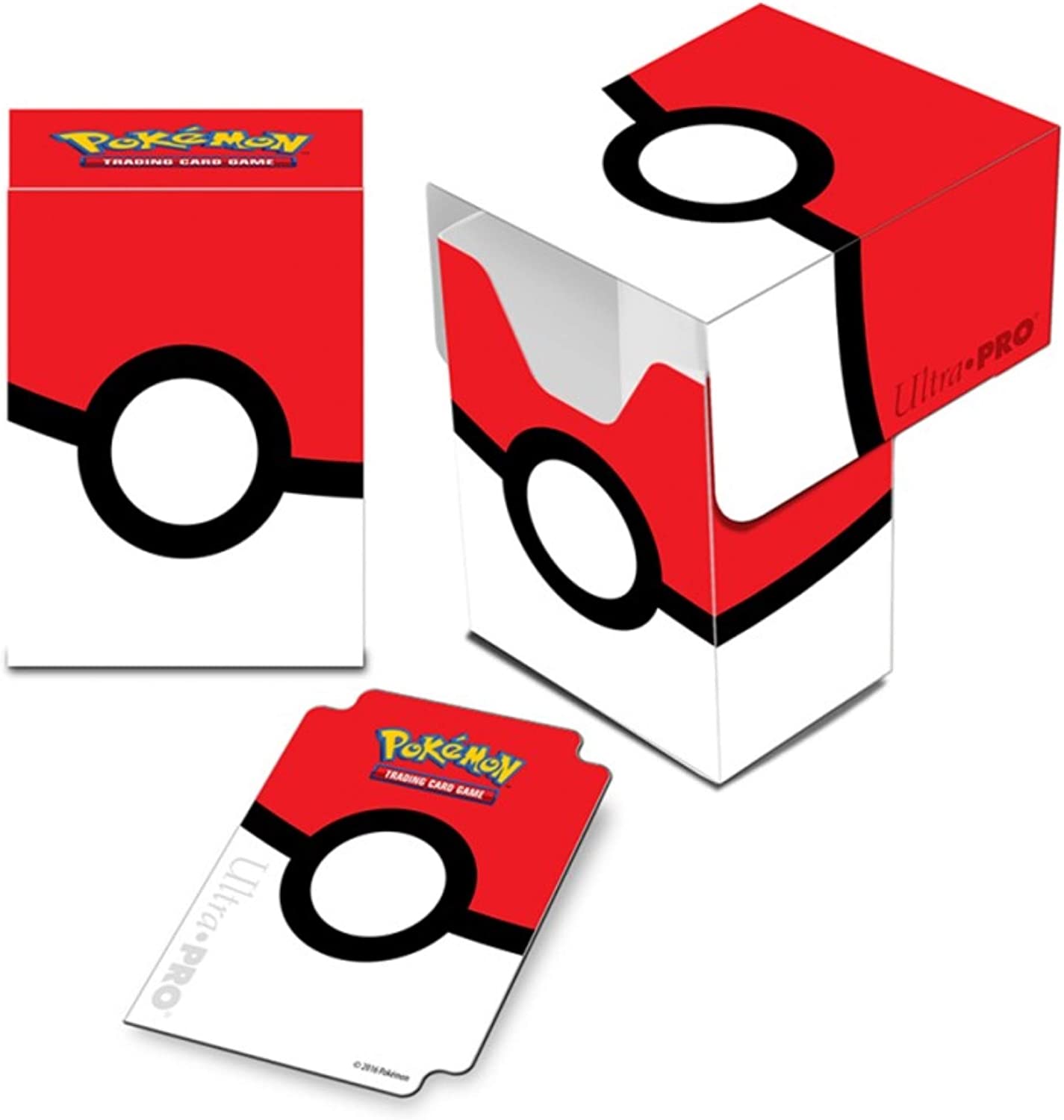 ULTRA PRO: FULL VIEW DECK BOX - POKEMON (PokeBall)