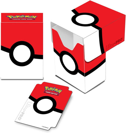 ULTRA PRO: FULL VIEW DECK BOX - POKEMON (PokeBall)