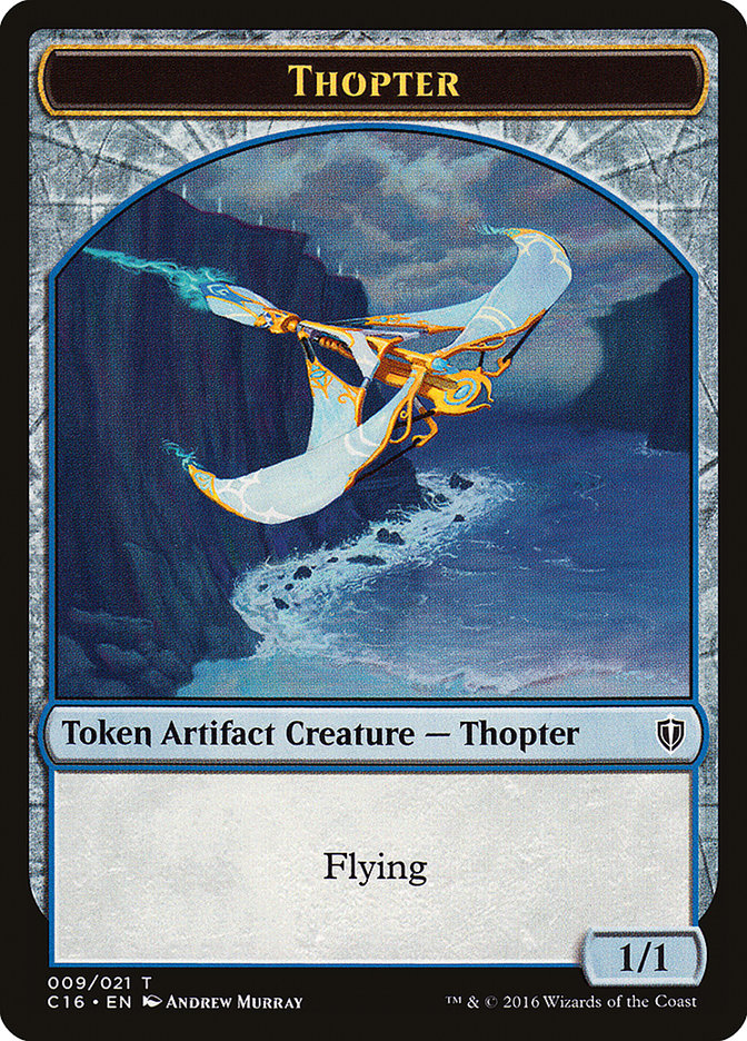 Goat // Thopter Double-Sided Token [Commander 2016 Tokens] | Red Riot Games CA