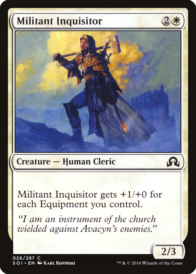 Militant Inquisitor [Shadows over Innistrad] | Red Riot Games CA