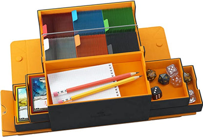 Deck Box: Games' Lair Black/Orange