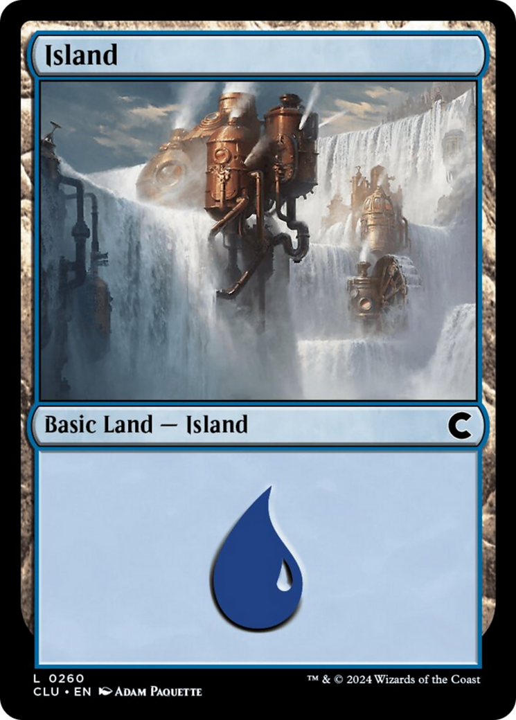Island (0260) [Ravnica: Clue Edition] | Red Riot Games CA