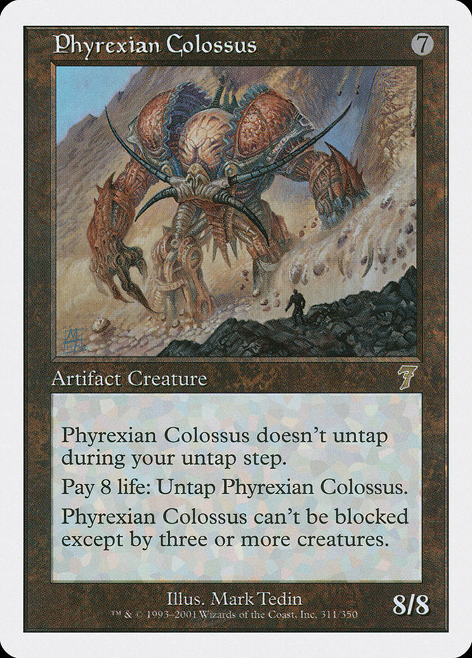 Phyrexian Colossus [Seventh Edition] | Red Riot Games CA