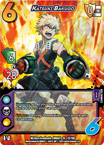 Katsuki Bakugo [Series 1 Unlimited] | Red Riot Games CA