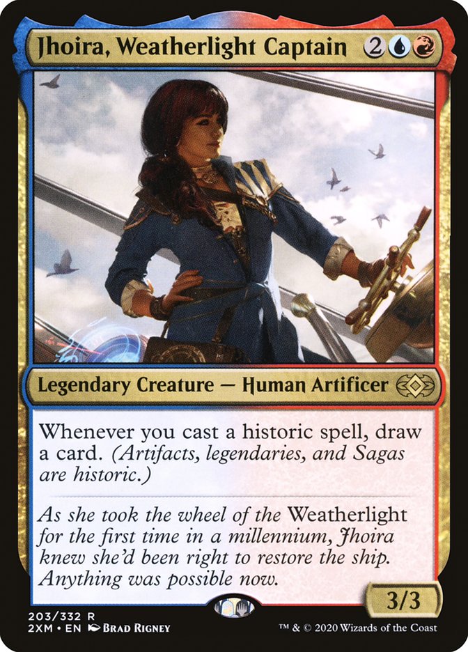 Jhoira, Weatherlight Captain [Double Masters] | Red Riot Games CA