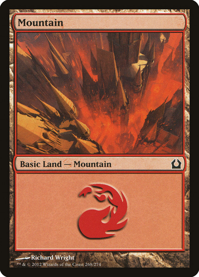 Mountain (268) [Return to Ravnica] | Red Riot Games CA