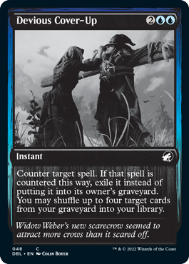 Devious Cover-Up [Innistrad: Double Feature] | Red Riot Games CA