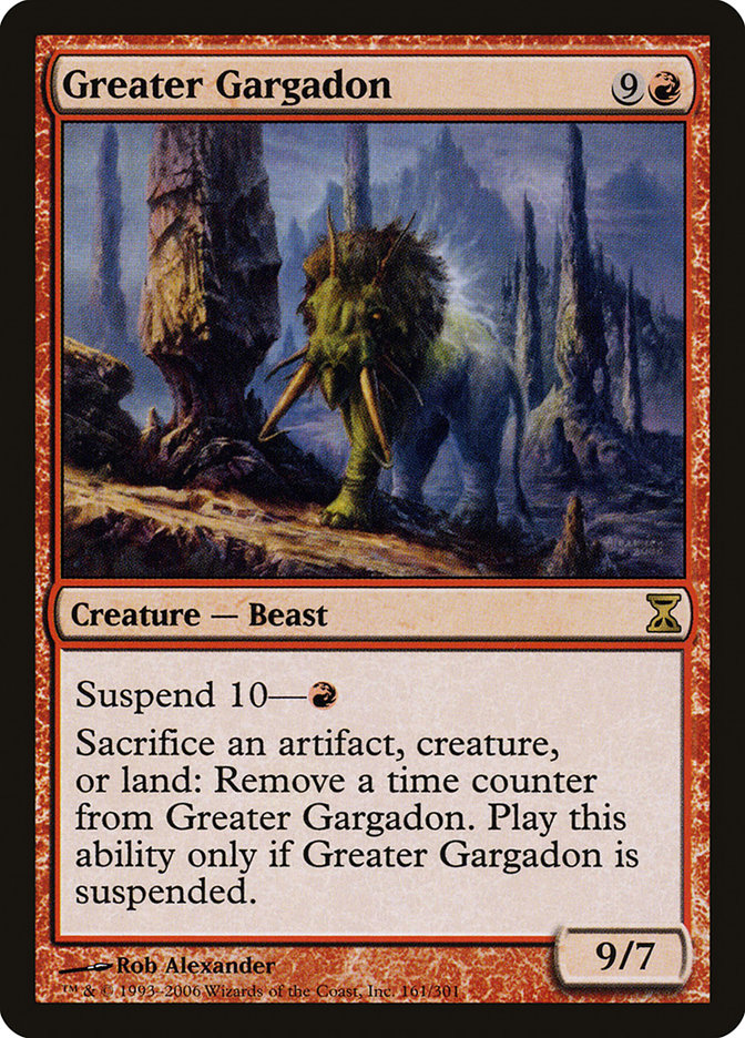 Greater Gargadon [Time Spiral] | Red Riot Games CA