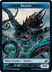 Kraken // Human Soldier (005) Double-Sided Token [Ikoria: Lair of Behemoths Tokens] | Red Riot Games CA