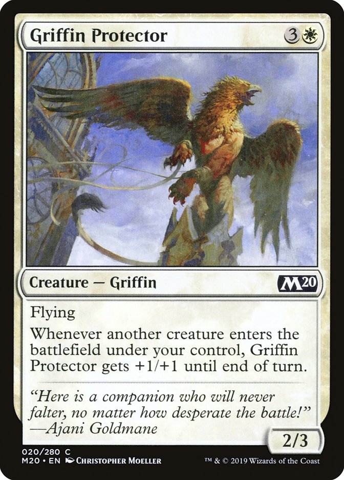 Griffin Protector [Core Set 2020] | Red Riot Games CA