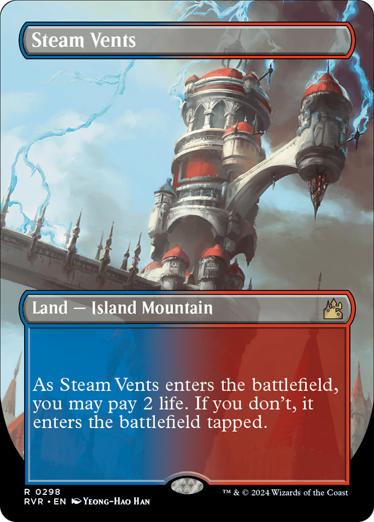 Steam Vents (Borderless) [Ravnica Remastered] | Red Riot Games CA