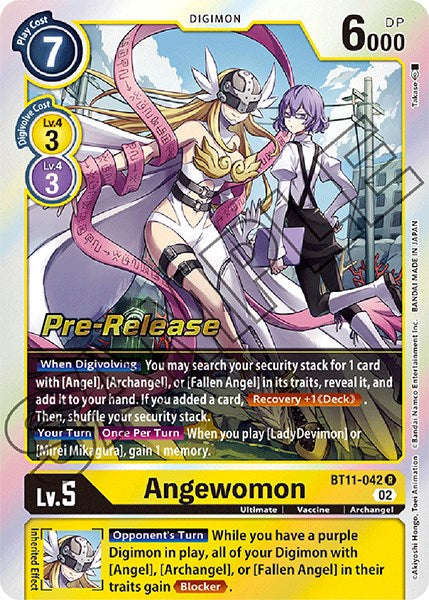 Angewomon [BT11-042] [Dimensional Phase Pre-Release Promos] | Red Riot Games CA