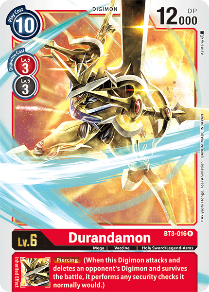 Durandamon [BT3-016] [Release Special Booster Ver.1.5] | Red Riot Games CA