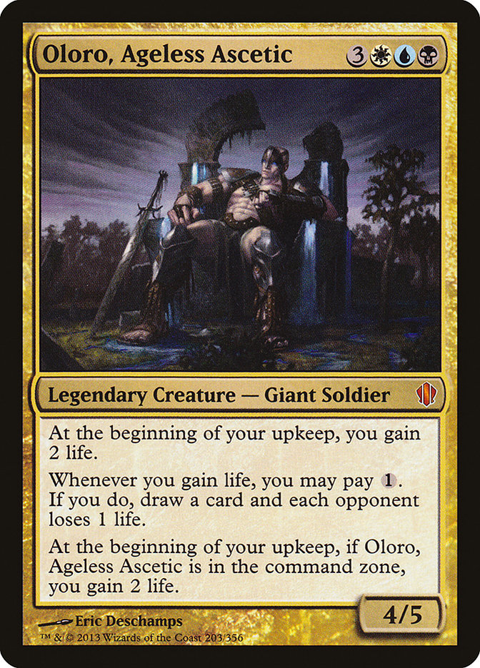 Oloro, Ageless Ascetic [Commander 2013] | Red Riot Games CA