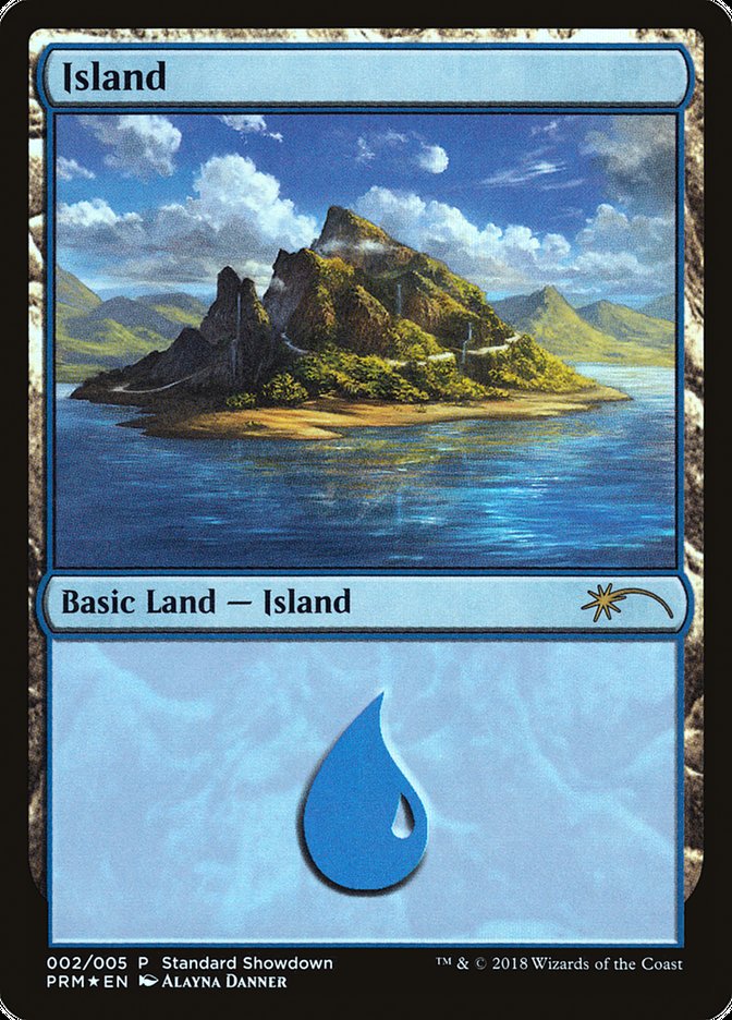 Island (2) [Magic 2019 Standard Showdown] | Red Riot Games CA