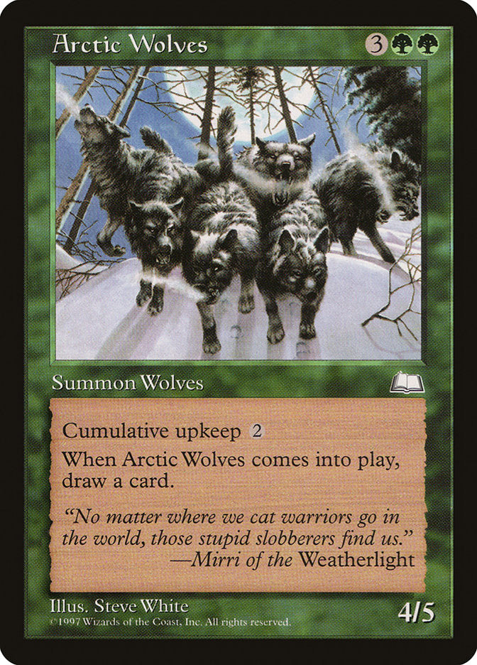 Arctic Wolves [Weatherlight] | Red Riot Games CA
