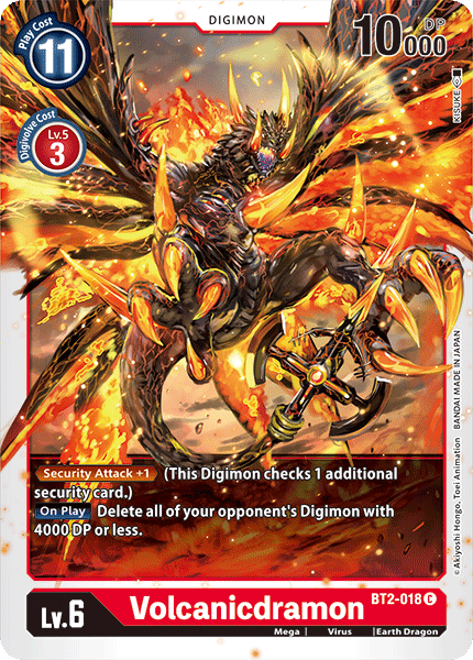 Volcanicdramon [BT2-018] [Release Special Booster Ver.1.0] | Red Riot Games CA