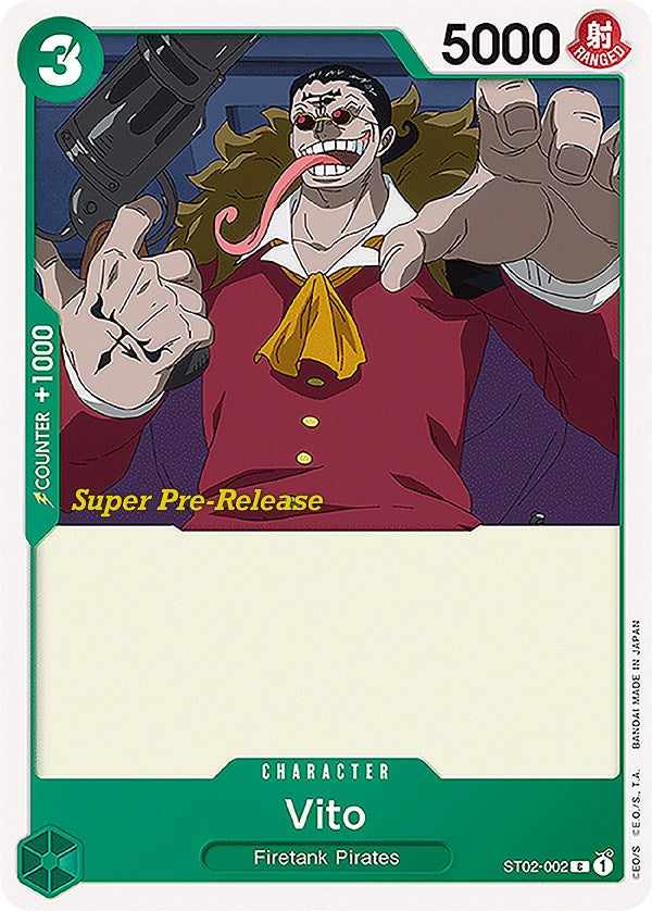 Vito [Super Pre-Release Starter Deck: Worst Generation] | Red Riot Games CA