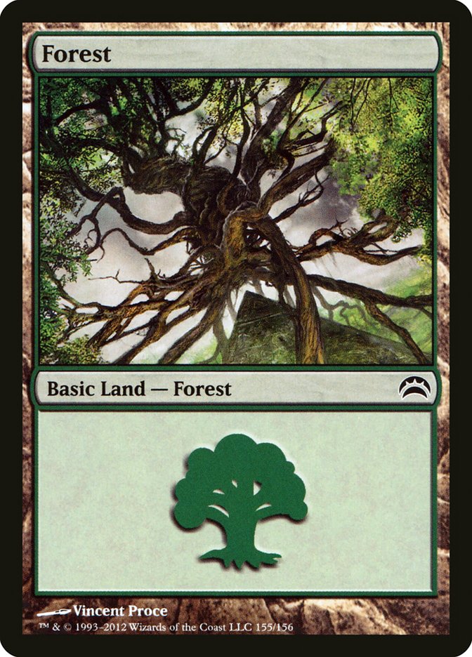 Forest (155) [Planechase 2012] | Red Riot Games CA