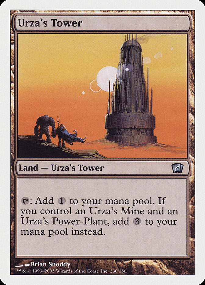 Urza's Tower [Eighth Edition] | Red Riot Games CA