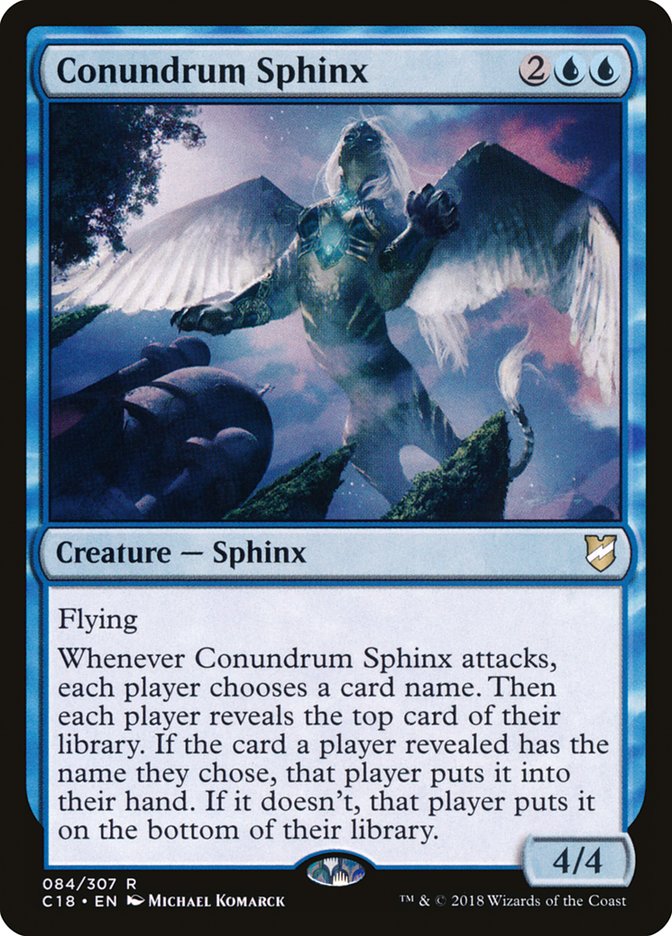 Conundrum Sphinx [Commander 2018] | Red Riot Games CA
