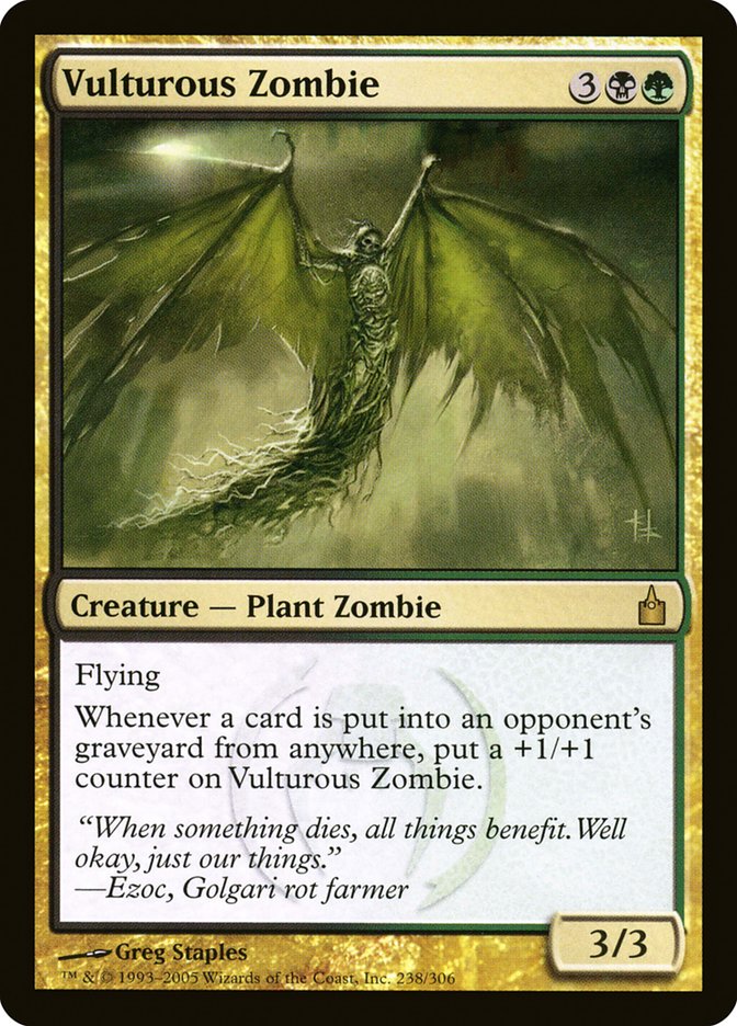 Vulturous Zombie [Ravnica: City of Guilds] | Red Riot Games CA