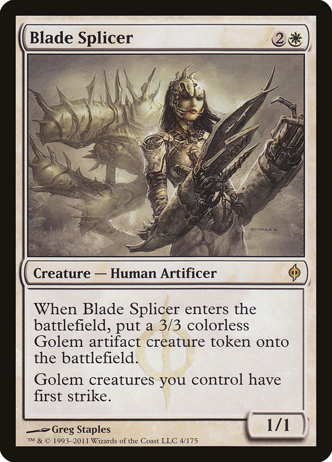 Blade Splicer [New Phyrexia] | Red Riot Games CA