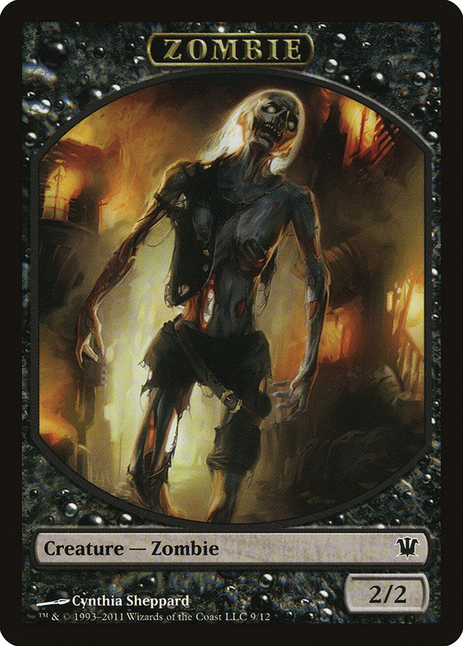 Zombie Token (9/12) [Innistrad Tokens] | Red Riot Games CA