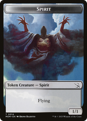 Monk // Spirit (14) Double-Sided Token [March of the Machine Tokens] | Red Riot Games CA