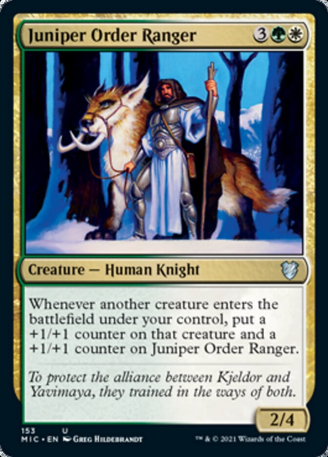 Juniper Order Ranger [Innistrad: Midnight Hunt Commander] | Red Riot Games CA