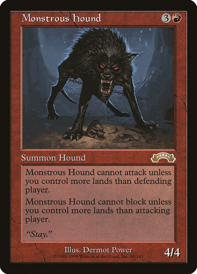 Monstrous Hound [Exodus] | Red Riot Games CA