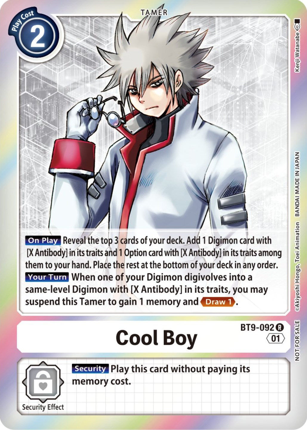Cool Boy [BT9-092] (Event Pack 4) [X Record Promos] | Red Riot Games CA