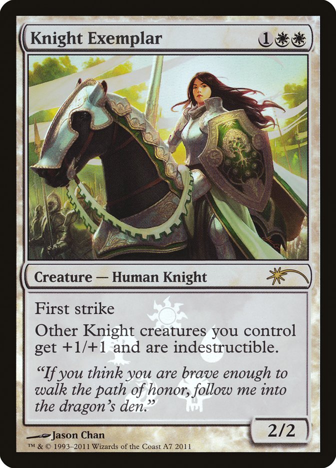 Knight Exemplar [Resale Promos] | Red Riot Games CA
