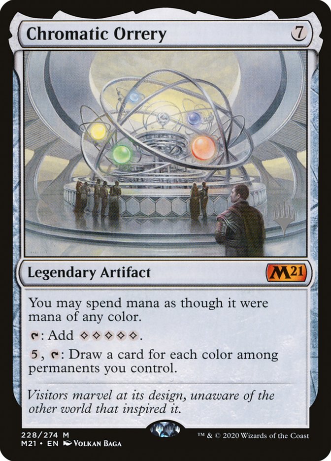 Chromatic Orrery (Promo Pack) [Core Set 2021 Promos] | Red Riot Games CA
