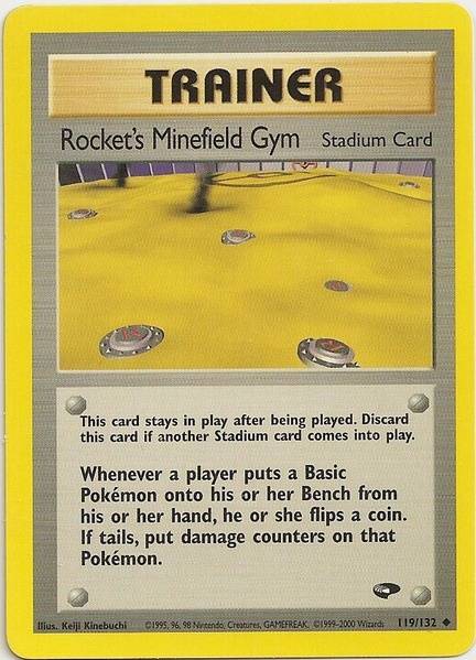 Rocket's Minefield Gym (119/132) [Gym Challenge Unlimited] | Red Riot Games CA