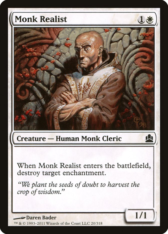 Monk Realist [Commander 2011] | Red Riot Games CA