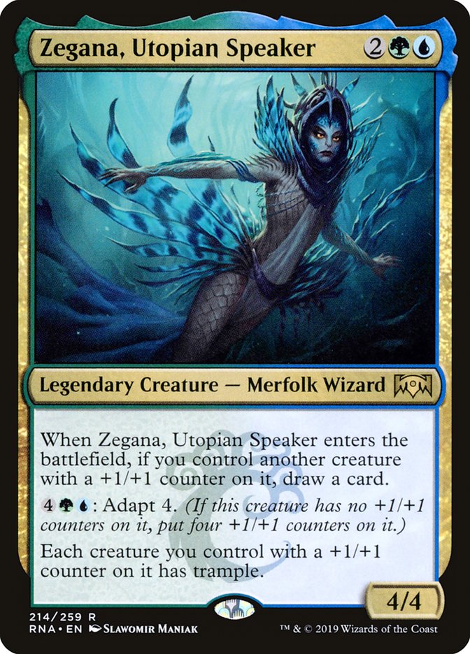 Zegana, Utopian Speaker [Ravnica Allegiance] | Red Riot Games CA