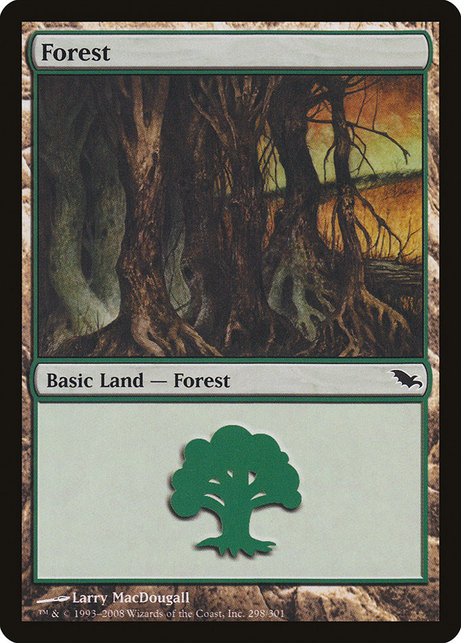 Forest (298) [Shadowmoor] | Red Riot Games CA