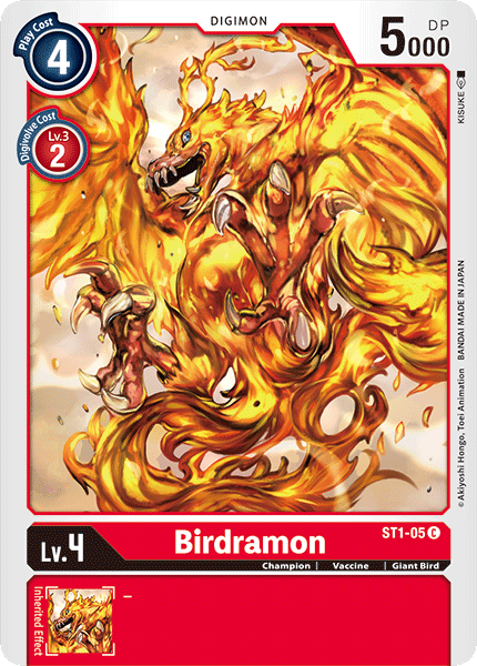 Birdramon [ST1-05] [Starter Deck: Gaia Red] | Red Riot Games CA