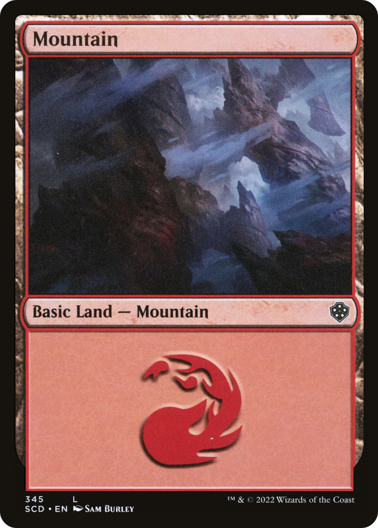 Mountain [Starter Commander Decks] | Red Riot Games CA
