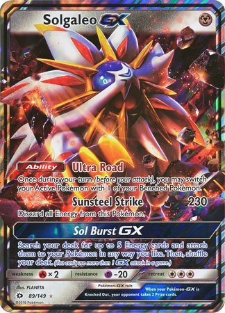 Solgaleo GX (89/149) (Jumbo Card) [Sun & Moon: Base Set] | Red Riot Games CA