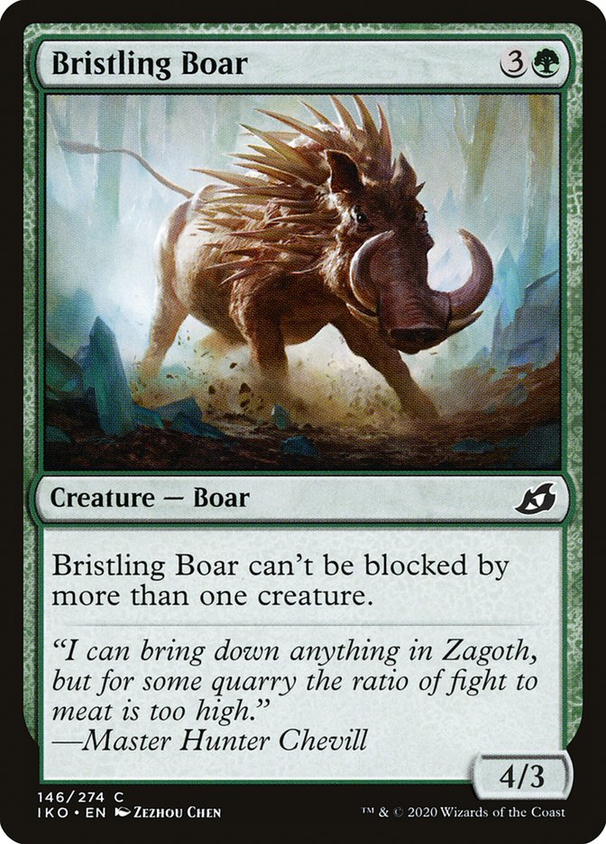 Bristling Boar [Ikoria: Lair of Behemoths] | Red Riot Games CA