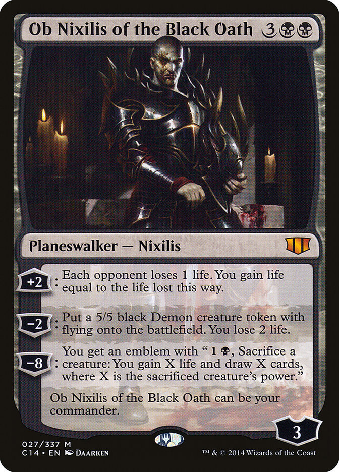 Ob Nixilis of the Black Oath [Commander 2014] | Red Riot Games CA
