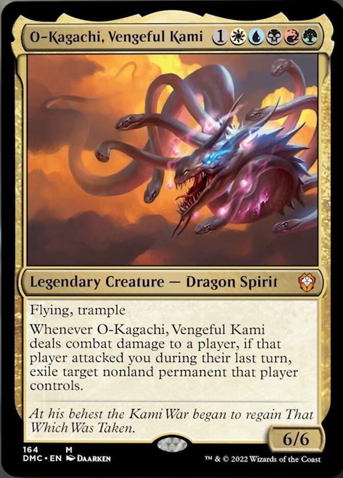 O-Kagachi, Vengeful Kami [Dominaria United Commander] | Red Riot Games CA