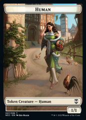 Eldrazi Spawn // Human Double-Sided Token [Streets of New Capenna Commander Tokens] | Red Riot Games CA