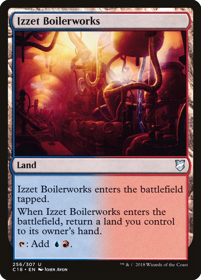 Izzet Boilerworks [Commander 2018] | Red Riot Games CA