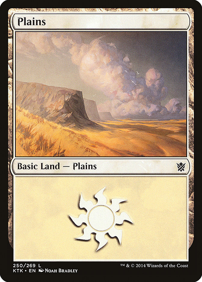 Plains (250) [Khans of Tarkir] | Red Riot Games CA